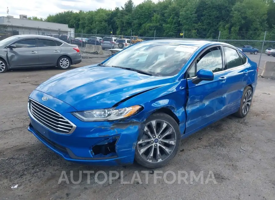 FORD FUSION 2020 vin 3FA6P0T90LR202363 from auto auction Iaai