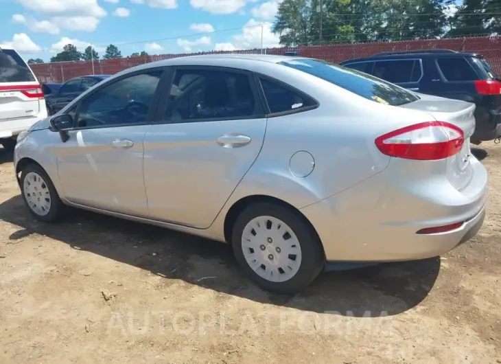 FORD Fiesta 2018 vin 3FADP4AJ3JM106202 from auto auction Iaai