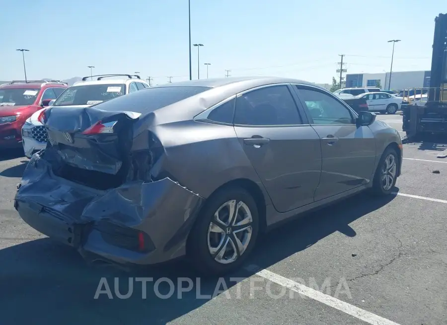 HONDA CIVIC 2017 vin 2HGFC2F58HH509665 from auto auction Iaai