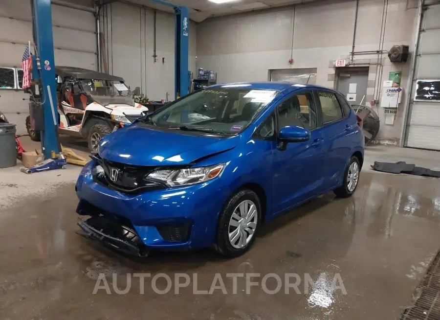 HONDA FIT 2017 vin JHMGK5H51HS011867 from auto auction Iaai