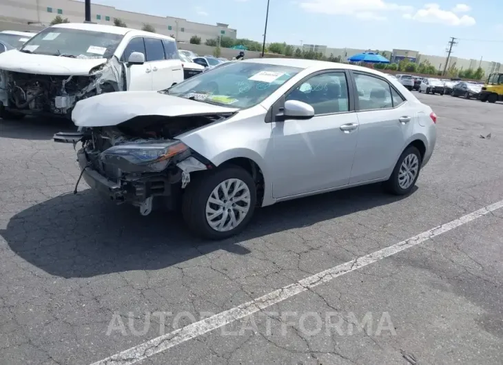 TOYOTA COROLLA 2019 vin 2T1BURHE8KC160993 from auto auction Iaai