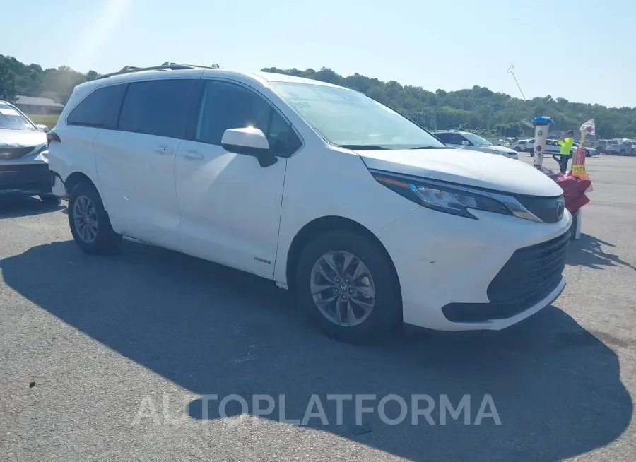 TOYOTA SIENNA 2021 vin 5TDKRKEC4MS073145 from auto auction Iaai