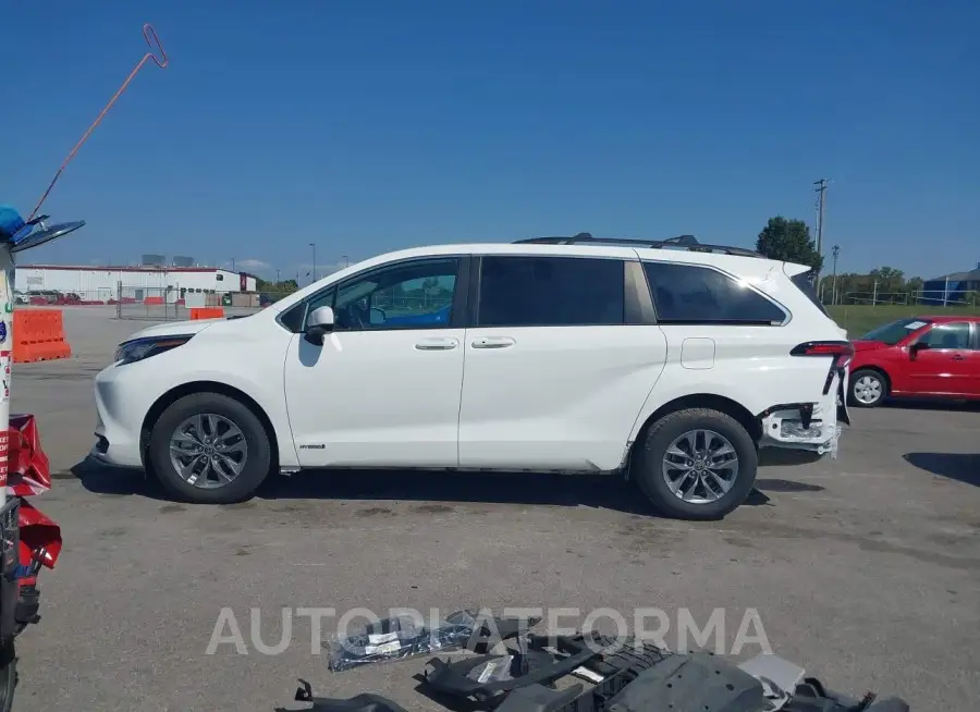 TOYOTA SIENNA 2021 vin 5TDKRKEC4MS073145 from auto auction Iaai