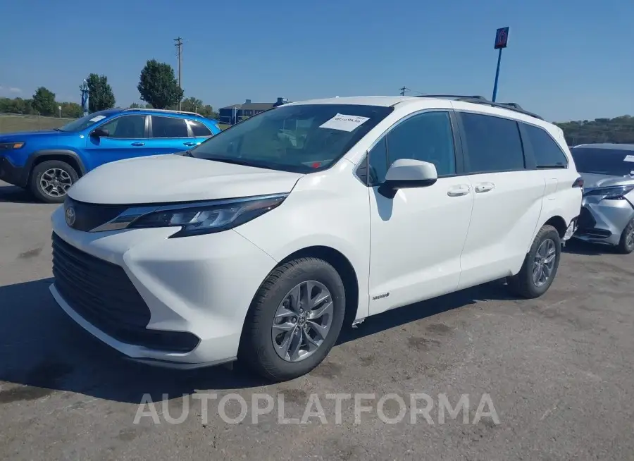 TOYOTA SIENNA 2021 vin 5TDKRKEC4MS073145 from auto auction Iaai