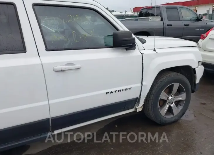 JEEP PATRIOT 2016 vin 1C4NJPFA8GD621033 from auto auction Iaai