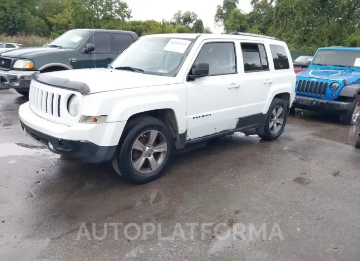 JEEP PATRIOT 2016 vin 1C4NJPFA8GD621033 from auto auction Iaai