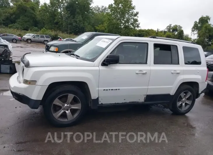 JEEP PATRIOT 2016 vin 1C4NJPFA8GD621033 from auto auction Iaai