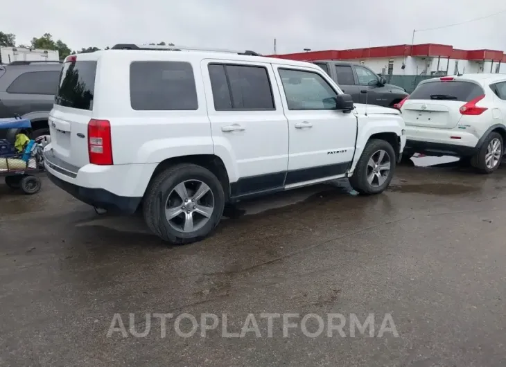 JEEP PATRIOT 2016 vin 1C4NJPFA8GD621033 from auto auction Iaai