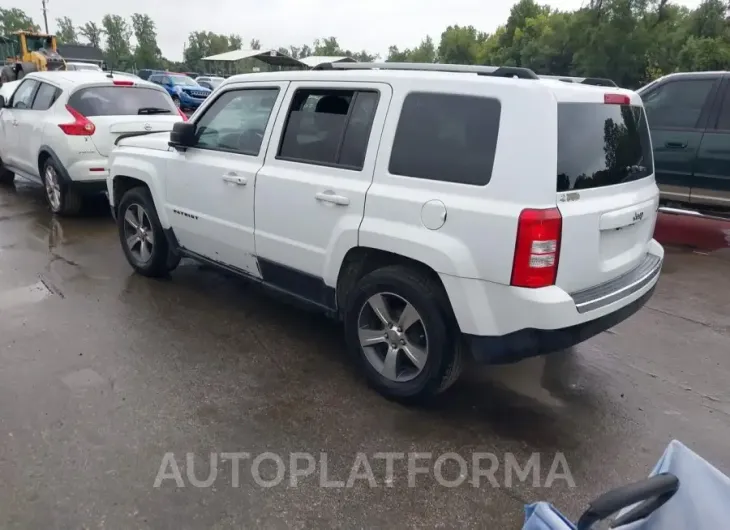 JEEP PATRIOT 2016 vin 1C4NJPFA8GD621033 from auto auction Iaai