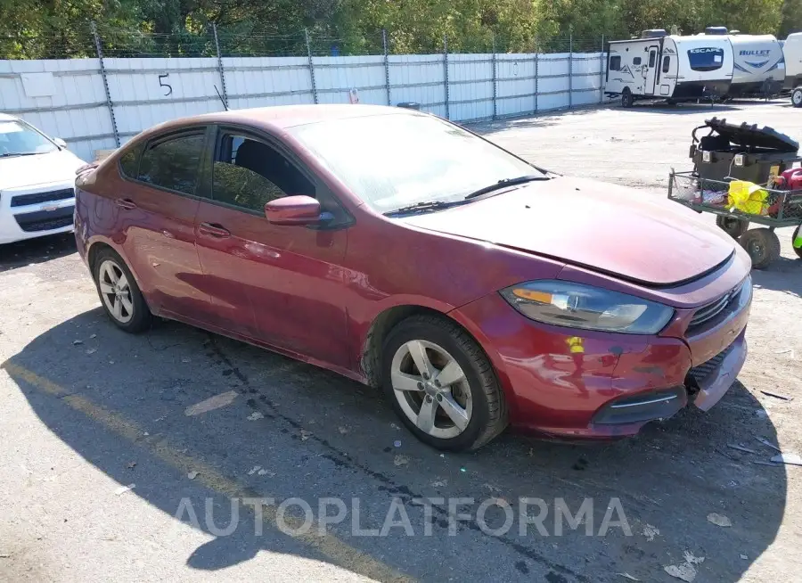 DODGE DART 2015 vin 1C3CDFBB2FD319537 from auto auction Iaai