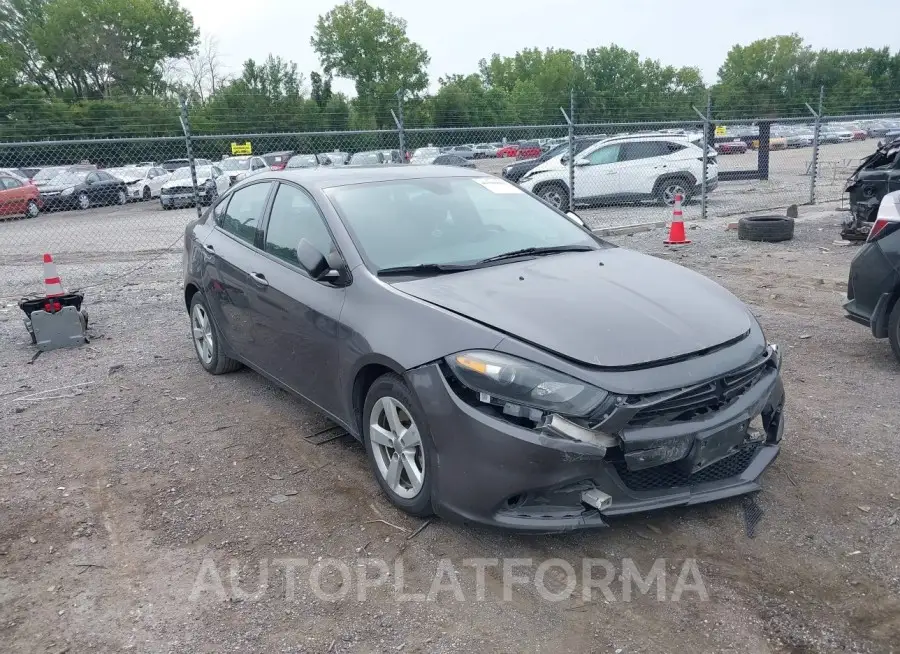 DODGE DART 2015 vin 1C3CDFBB5FD407398 from auto auction Iaai