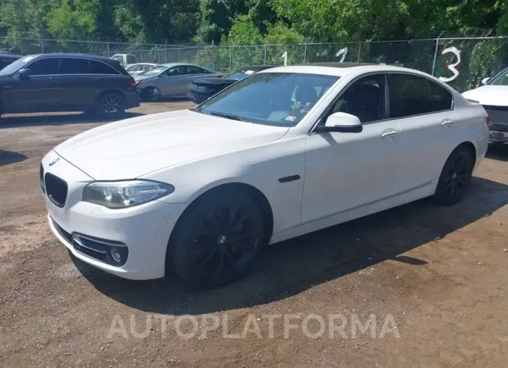 BMW 535I 2015 vin WBA5B1C57FD920574 from auto auction Iaai