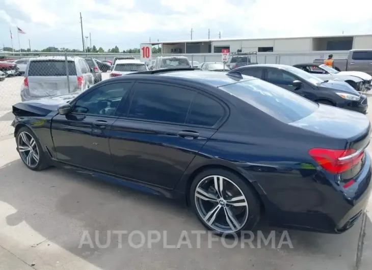 BMW 740I 2019 vin WBA7E2C59KB217943 from auto auction Iaai