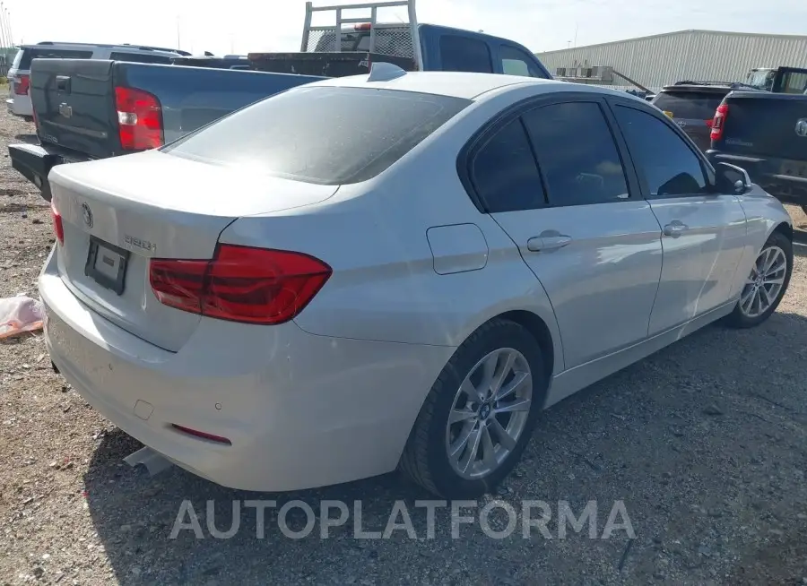 BMW 320I 2017 vin WBA8E1G34HNU15876 from auto auction Iaai