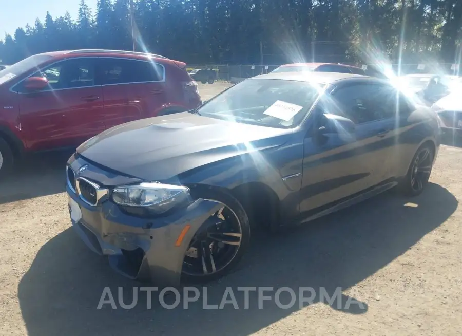 BMW M4 2016 vin WBS3U9C56GP970037 from auto auction Iaai