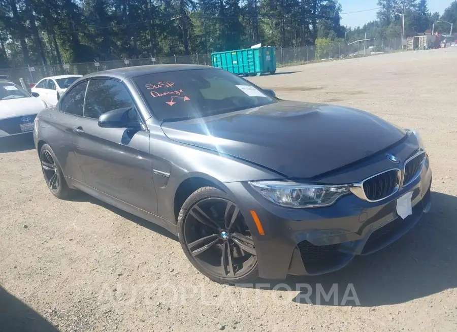 BMW M4 2016 vin WBS3U9C56GP970037 from auto auction Iaai