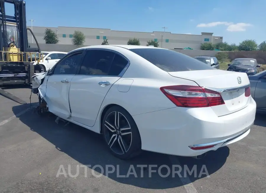 HONDA ACCORD 2016 vin 1HGCR3F86GA014041 from auto auction Iaai