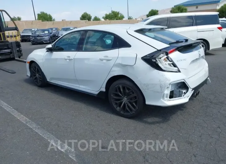 HONDA CIVIC 2020 vin SHHFK7H97LU411612 from auto auction Iaai