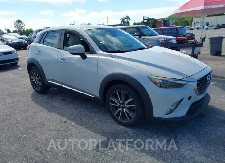 MAZDA CX-3 2017 vin JM1DKDD75H0141622 from auto auction Iaai