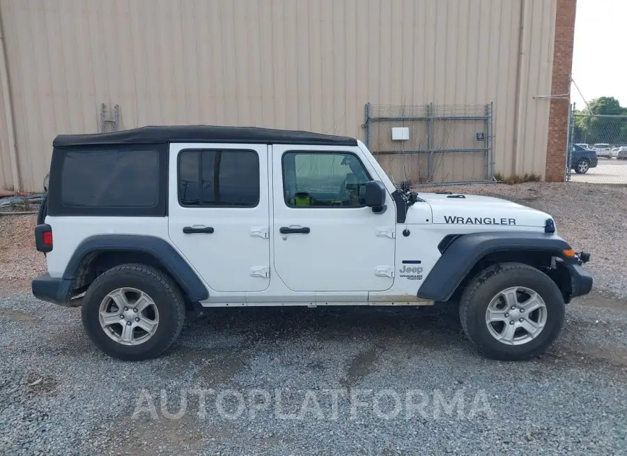 JEEP WRANGLER UNLIMITED 2021 vin 1C4HJXDN9MW525379 from auto auction Iaai