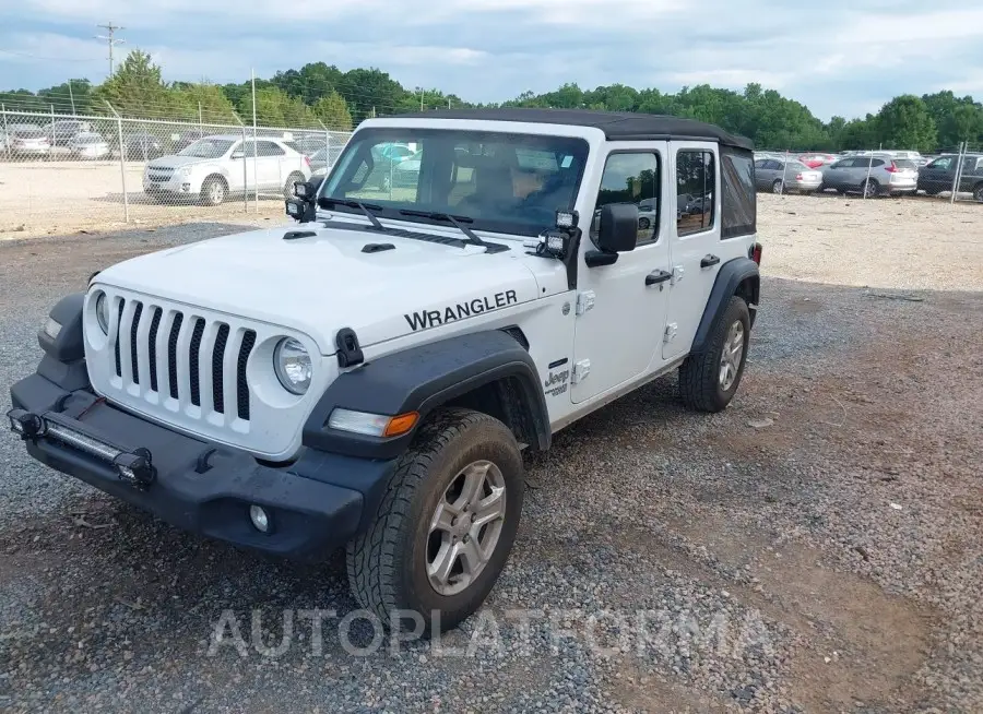 JEEP WRANGLER UNLIMITED 2021 vin 1C4HJXDN9MW525379 from auto auction Iaai