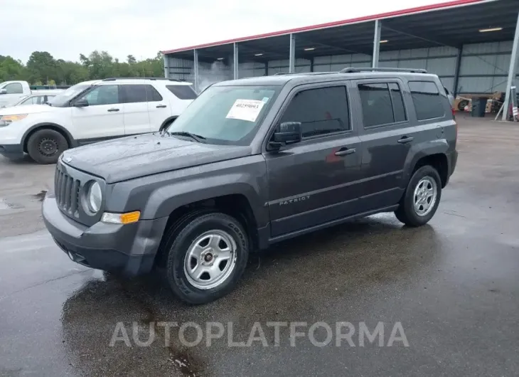 JEEP PATRIOT 2017 vin 1C4NJPBB1HD121439 from auto auction Iaai