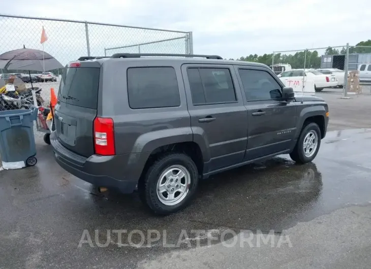 JEEP PATRIOT 2017 vin 1C4NJPBB1HD121439 from auto auction Iaai