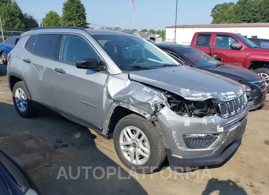 JEEP COMPASS 2019 vin 3C4NJCAB5KT835182 from auto auction Iaai