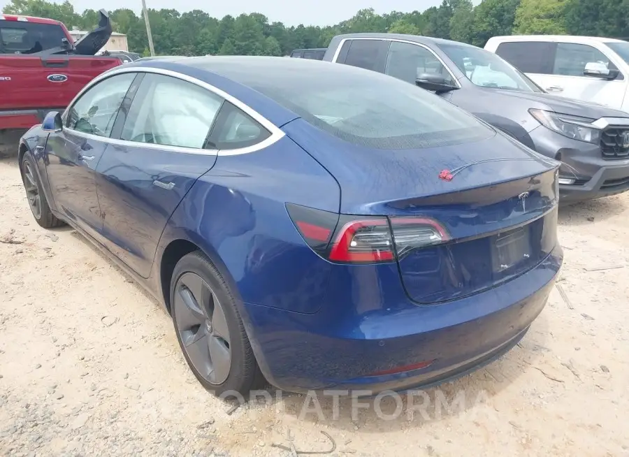 TESLA MODEL 3 2018 vin 5YJ3E1EA0JF076472 from auto auction Iaai