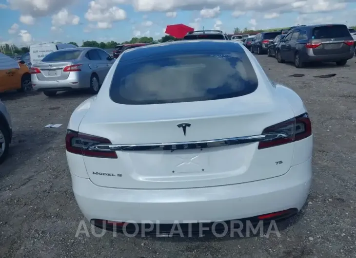 TESLA MODEL S 2017 vin 5YJSA1E10HF198878 from auto auction Iaai