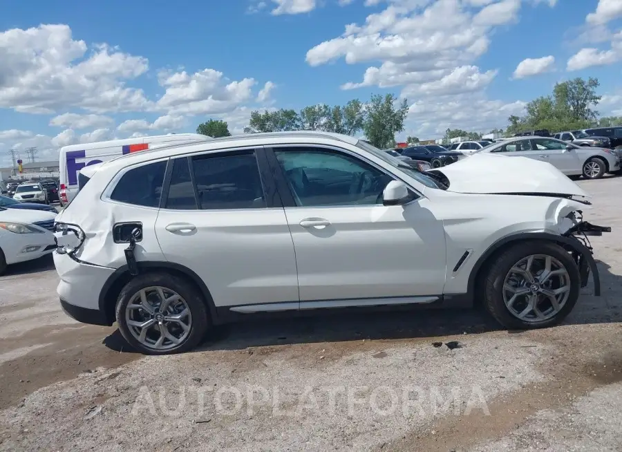 BMW X3 2024 vin 5UX53DP06R9W22278 from auto auction Iaai