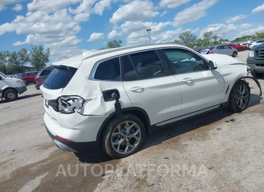 BMW X3 2024 vin 5UX53DP06R9W22278 from auto auction Iaai