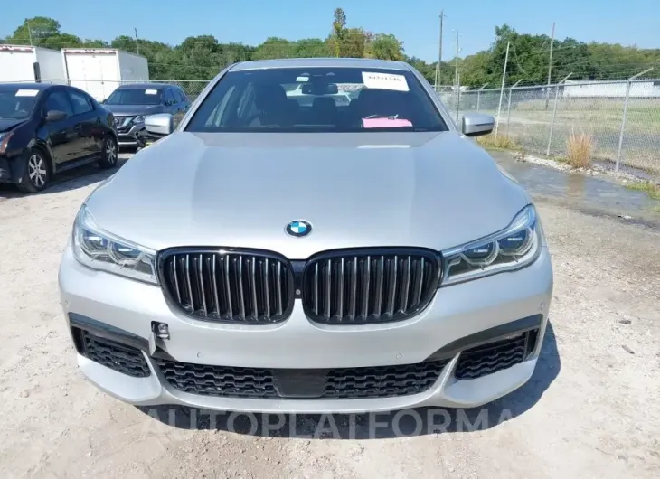 BMW 750I 2017 vin WBA7F0C37HGM21801 from auto auction Iaai