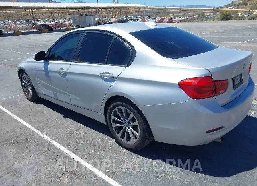 BMW 320I 2016 vin WBA8E1G51GNU11378 from auto auction Iaai