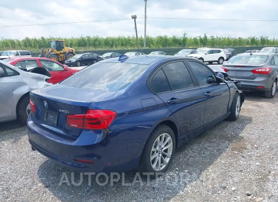 BMW 320I 2017 vin WBA8E5G38HNU43557 from auto auction Iaai