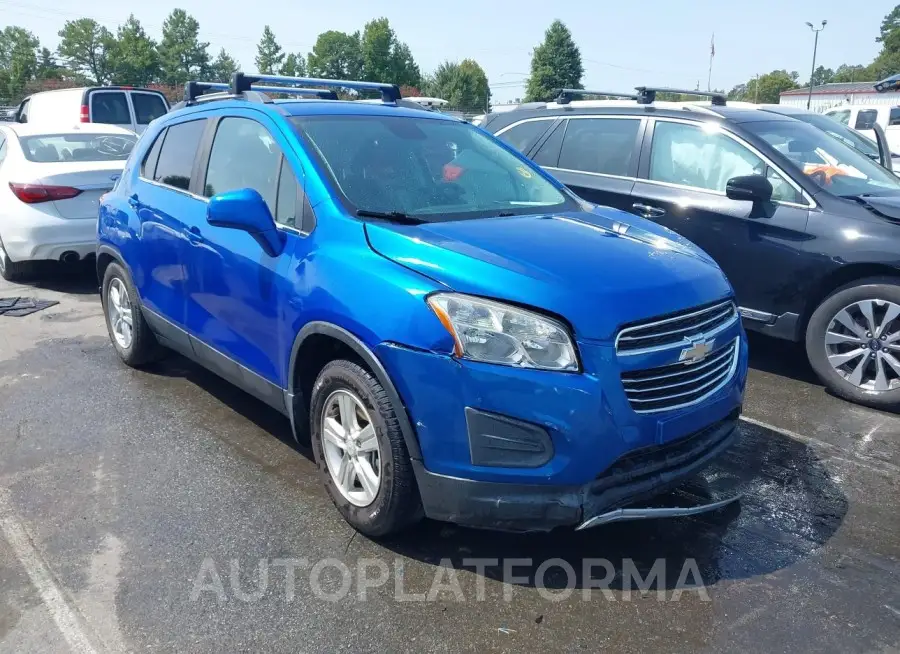 CHEVROLET TRAX 2016 vin KL7CJLSB0GB731761 from auto auction Iaai