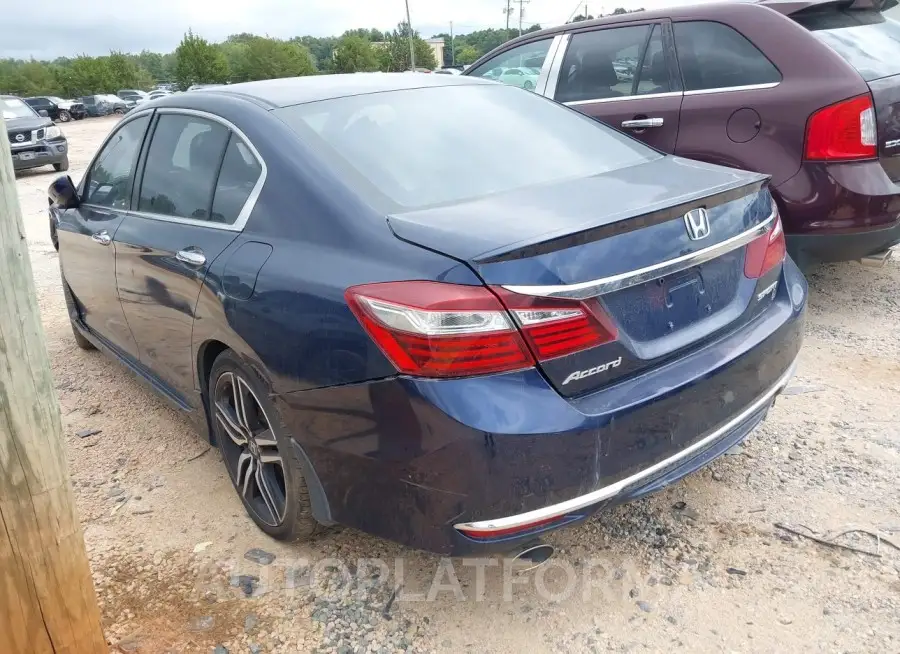 HONDA ACCORD 2016 vin 1HGCR2F50GA069150 from auto auction Iaai