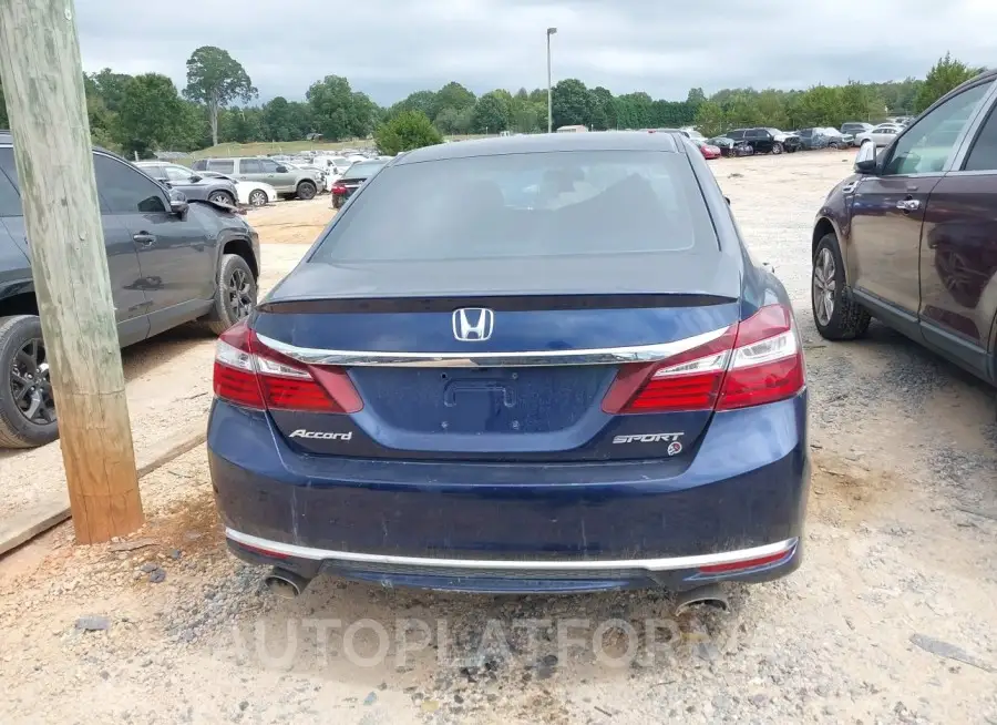 HONDA ACCORD 2016 vin 1HGCR2F50GA069150 from auto auction Iaai