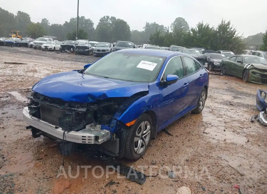 HONDA CIVIC 2018 vin 2HGFC2F52JH607516 from auto auction Iaai