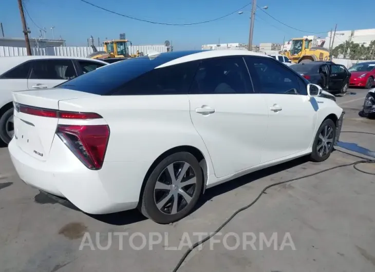 TOYOTA MIRAI 2017 vin JTDBVRBD7HA001604 from auto auction Iaai