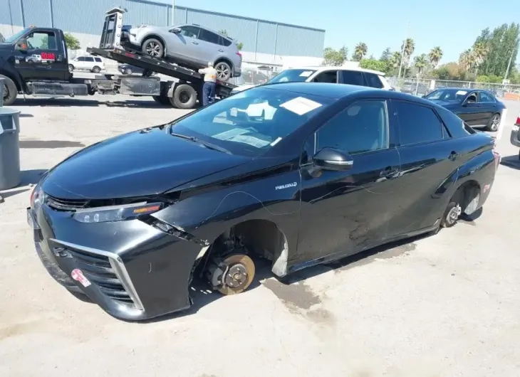 TOYOTA MIRAI 2017 vin JTDBVRBDXHA002522 from auto auction Iaai