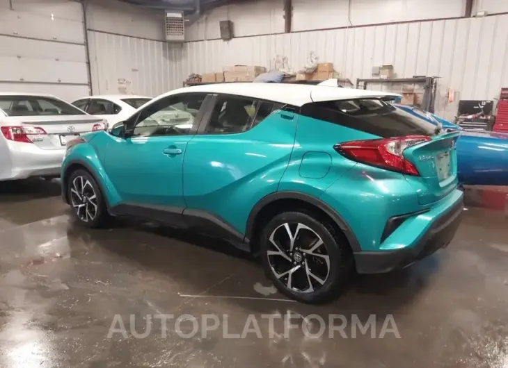 TOYOTA C-HR 2018 vin JTNKHMBX8J1009751 from auto auction Iaai