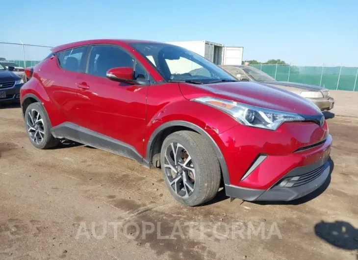 TOYOTA C-HR 2018 vin NMTKHMBX0JR054642 from auto auction Iaai