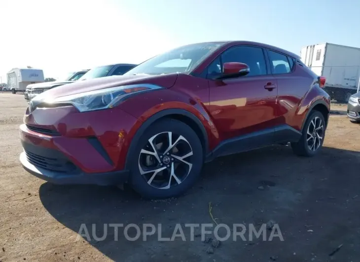 TOYOTA C-HR 2018 vin NMTKHMBX0JR054642 from auto auction Iaai