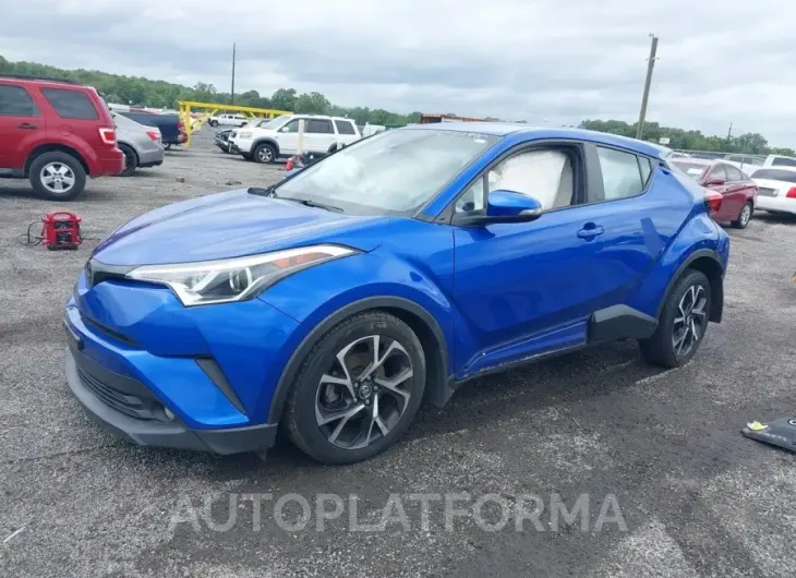 TOYOTA C-HR 2018 vin NMTKHMBX7JR042990 from auto auction Iaai