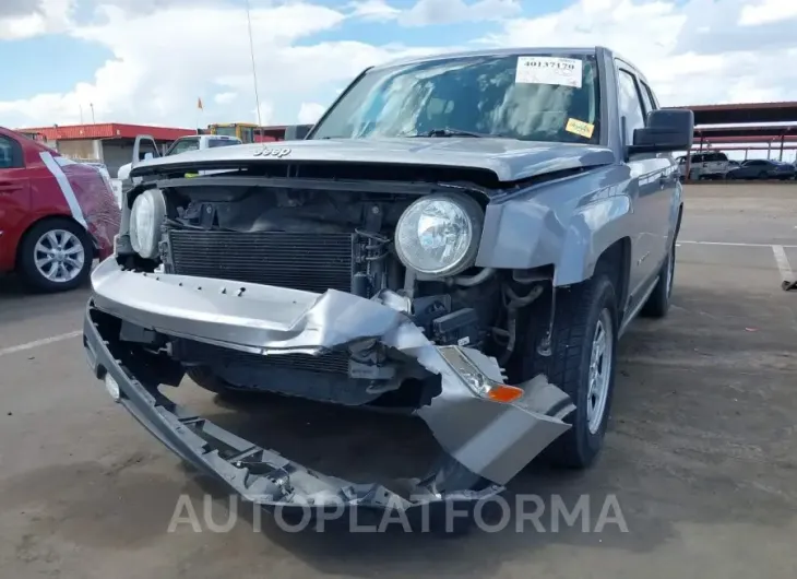 JEEP PATRIOT 2016 vin 1C4NJPBB8GD807993 from auto auction Iaai