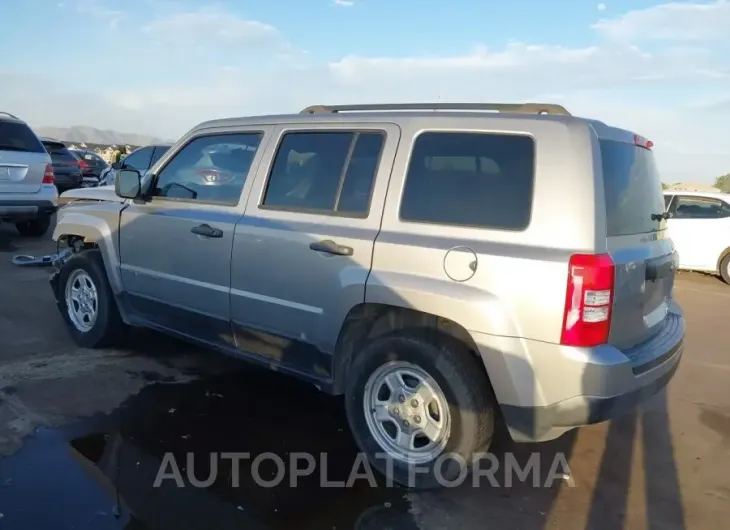 JEEP PATRIOT 2016 vin 1C4NJPBB8GD807993 from auto auction Iaai