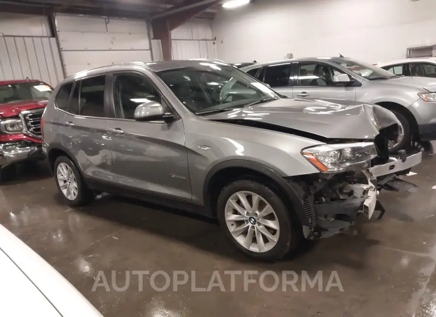 BMW X3 2016 vin 5UXWX9C54G0D67528 from auto auction Iaai