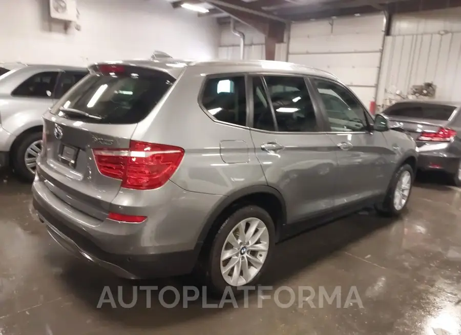 BMW X3 2016 vin 5UXWX9C54G0D67528 from auto auction Iaai