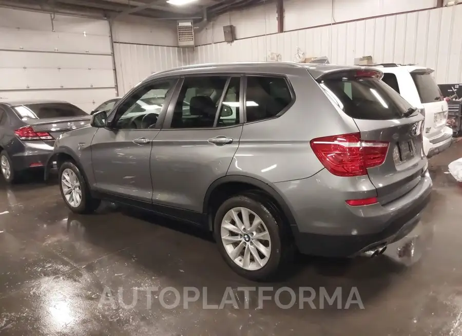 BMW X3 2016 vin 5UXWX9C54G0D67528 from auto auction Iaai